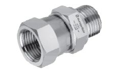 Ниппели с накидной гайкой. Резьба ISO цилиндрическая