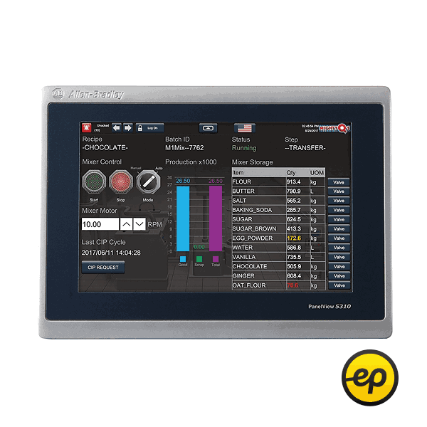 Графический терминал PanelView 5310 2713P-T7WD1 Allen Bradley