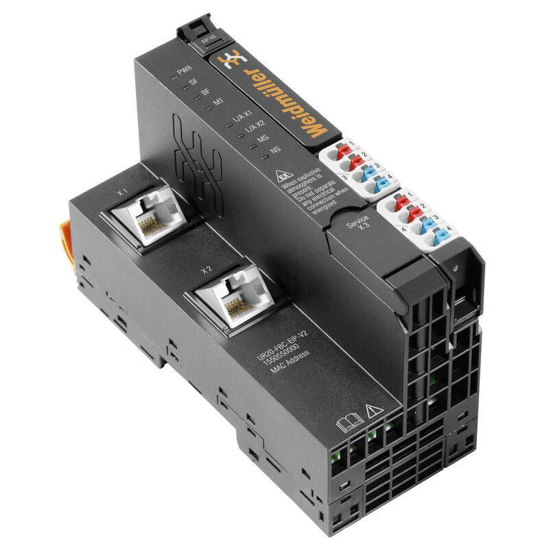 Система ввода-вывода Weidmuller UR20-FBC-EIP-V2