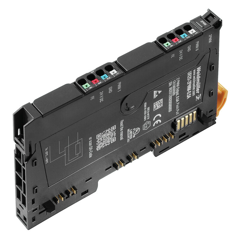 Система ввода-вывода Weidmuller UR20-2PWM-PN-0.5A-V2
