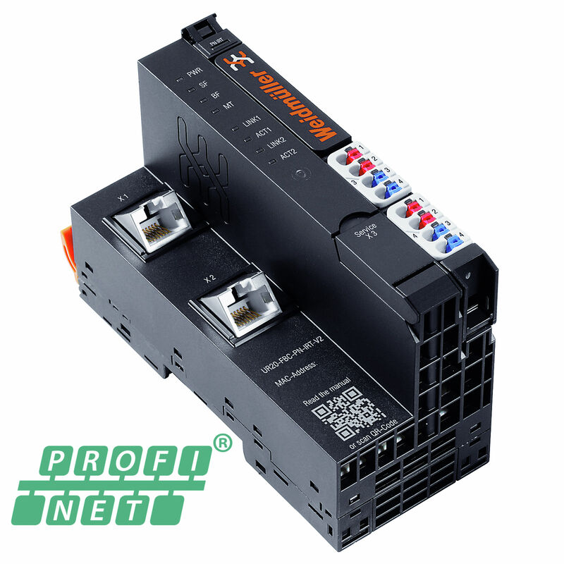Система ввода-вывода Weidmuller UR20-FBC-PN-IRT-V2