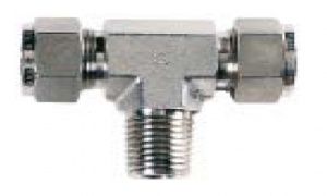 Тройник отводной с наружной резьбой. Метрический диапазон