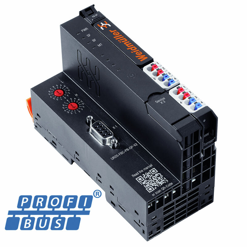 Система ввода-вывода Weidmuller UR20-FBC-PB-DP-V2
