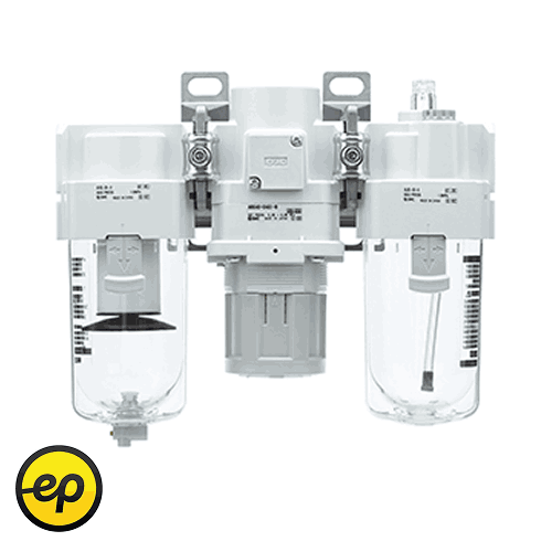 Модульный блок подготовки воздуха со встроенным манометром SMC ACG-B