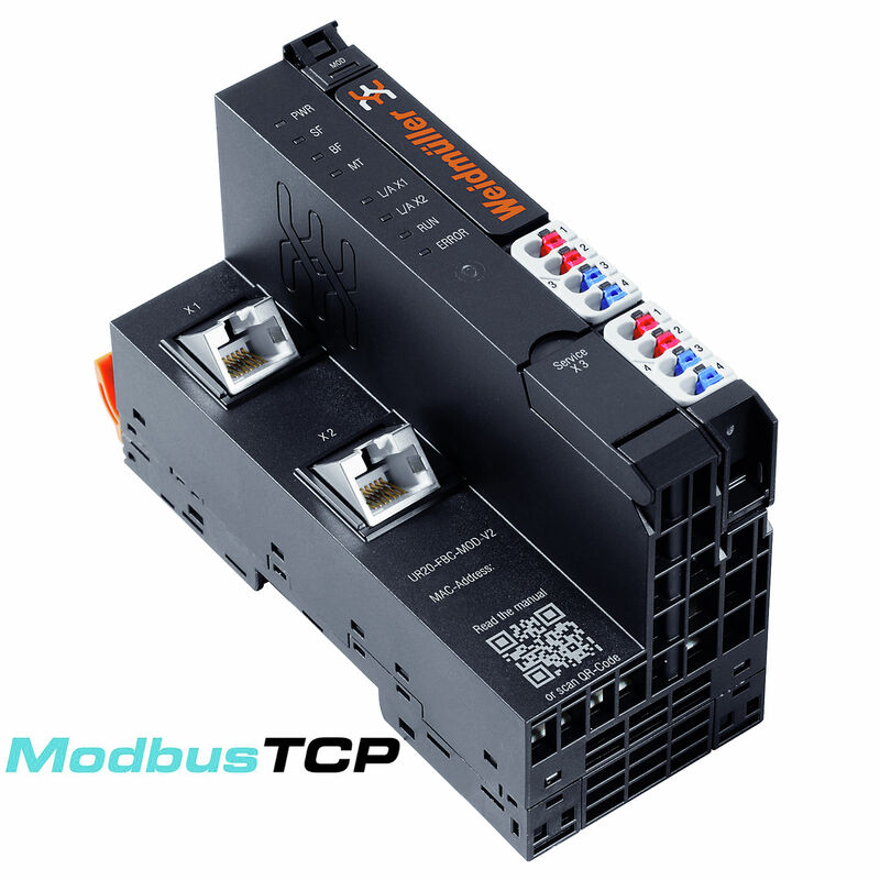 Система ввода-вывода Weidmuller UR20-FBC-MOD-TCP-V2