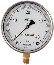 Манометры в защищённом корпусе диаметром 100 и 160 мм