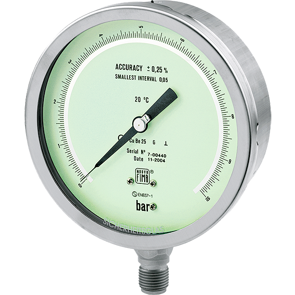 Испытательные манометры MN17 DN150