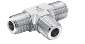 Тройники с наружной резьбой. Резьба NPT