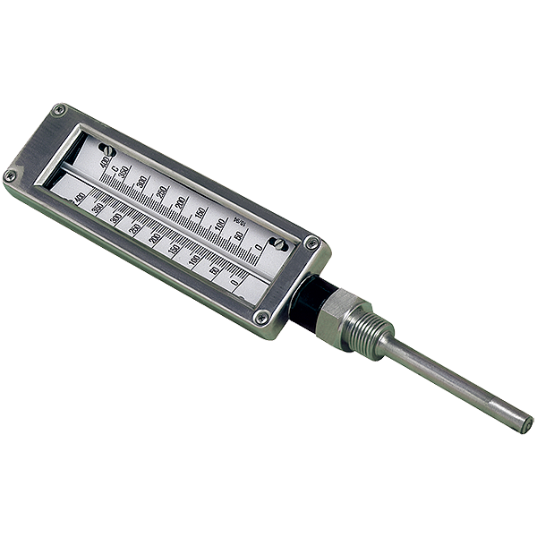 Промышленный стеклянный термометр в водонепроницаемом корпусе TV8