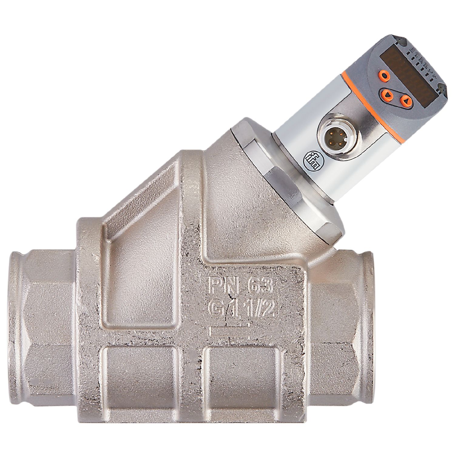 Датчик расхода с элементом защиты от обратного потока и дисплеем SB7257 IFM