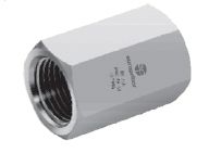 Муфты шестигранные. Резьба ISO коническая