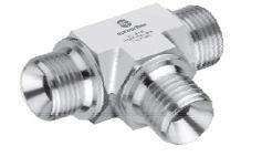 Тройники с наружной резьбой. Резьба ISO цилиндрическая