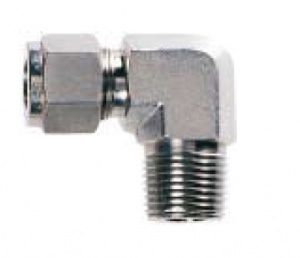Штуцер угловой с наружной резьбой. Дюймовый диапазон
