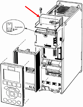 Profibus D-Sub 9 kit для подключения разъема D-Sub 9