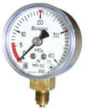 Специальные манометры для дыхательных аппаратов