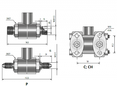 Преобразователь разности давлений APLISENS PR-54, фото 4