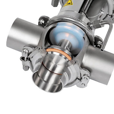 Двухкамерный клапан N/DV типа D-tec® GEA, фото 2