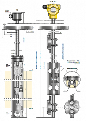 Интеллектуальный гидростатический преобразователь давления для измерения плотности APLISENS APR-2200D, фото 4