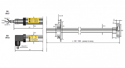 Гидростатические зонды уровня APLISENS типа PC-28P, фото 4