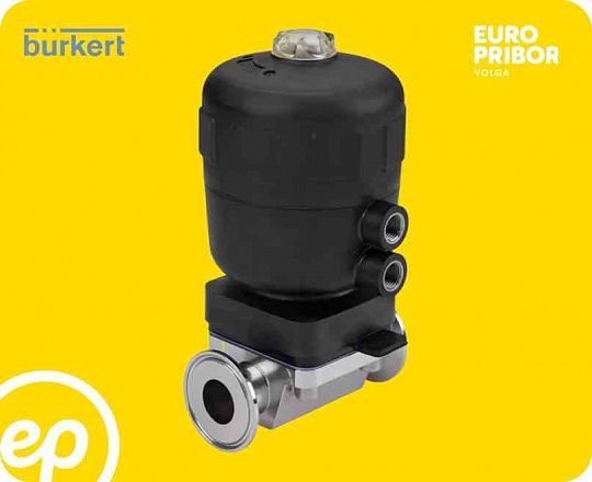 Burkert 2031 мембранный клапан с поршневым приводом 2/2-ходовой