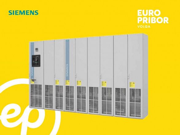 Преобразовательный модуль SINAMICS S120 Siemens с воздушным и жидкостным охлаждением