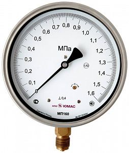 Манометры образцовые, эталонные (именованная шкала)