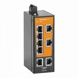Управляемый коммутатор Weidmuller IE-SW-BLB-08-8TX