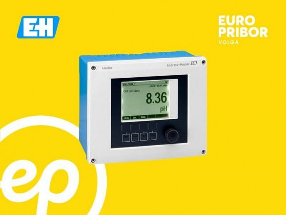 Универсальный преобразователь Liquiline CM444 Endress+Hauser