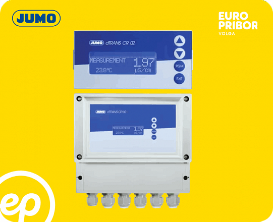 Регулятор электропроводности JUMO dTRANS CR 02
