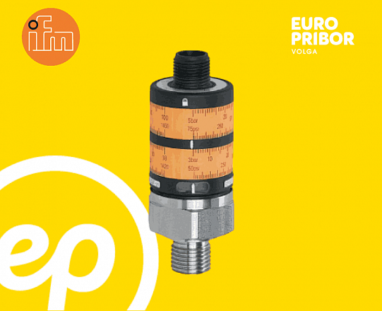 Реле давления с настройкой точки переключения IFM PK6524