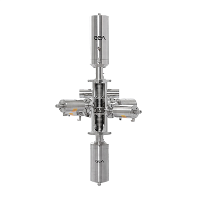 Двухкамерный клапан DDK серии Aseptomag® GEA