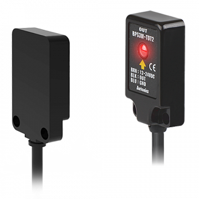 Датчики фотоэлектрические в низкопрофильном корпусе с увеличенным расстоянием срабатывания