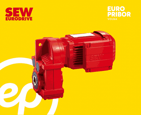 Плоский цилиндрический мотор-редуктор SEW-Eurodrive FA 47